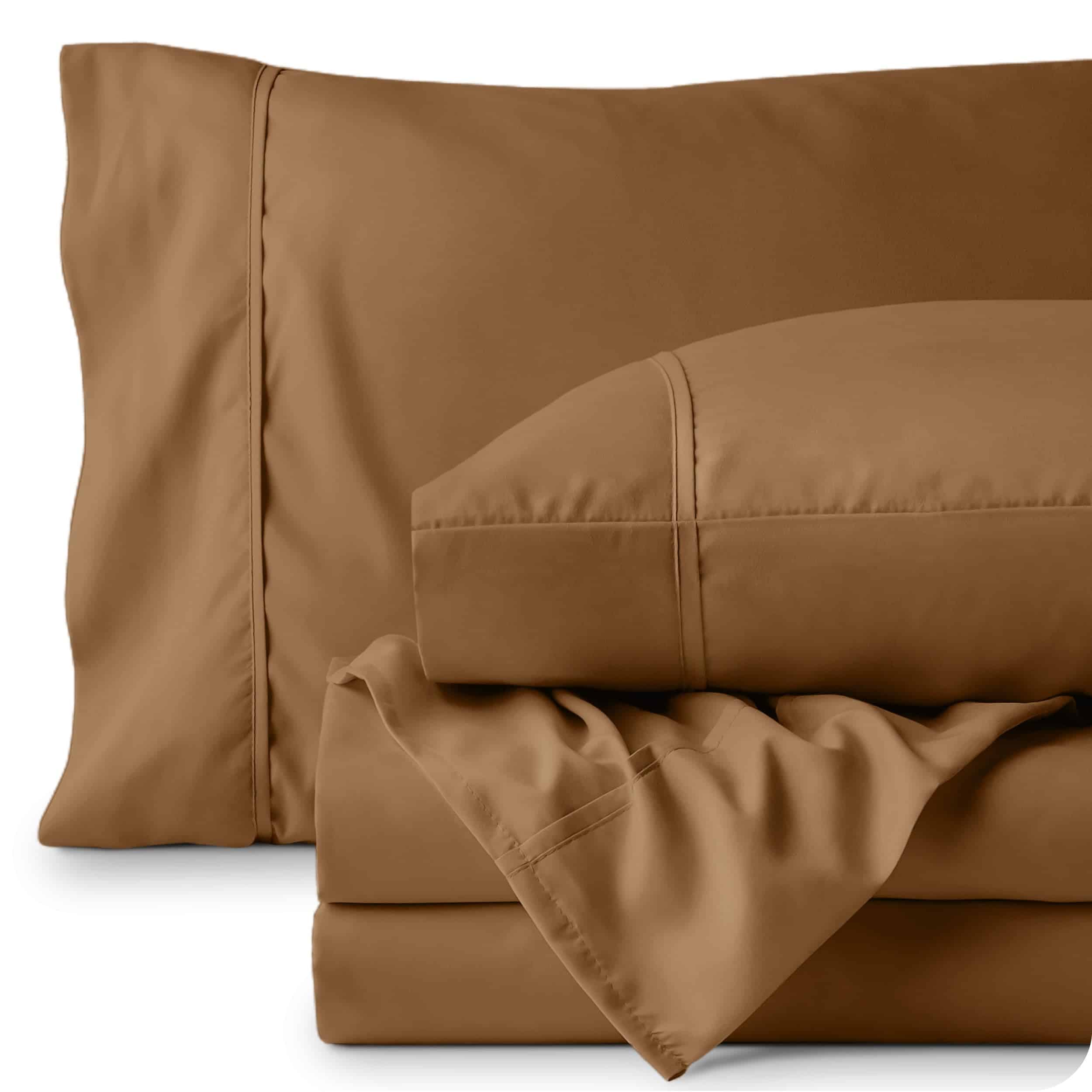 Juego de sábanas Twin XL de Bare Home - 1800 Ultra Suave - Imagen 10