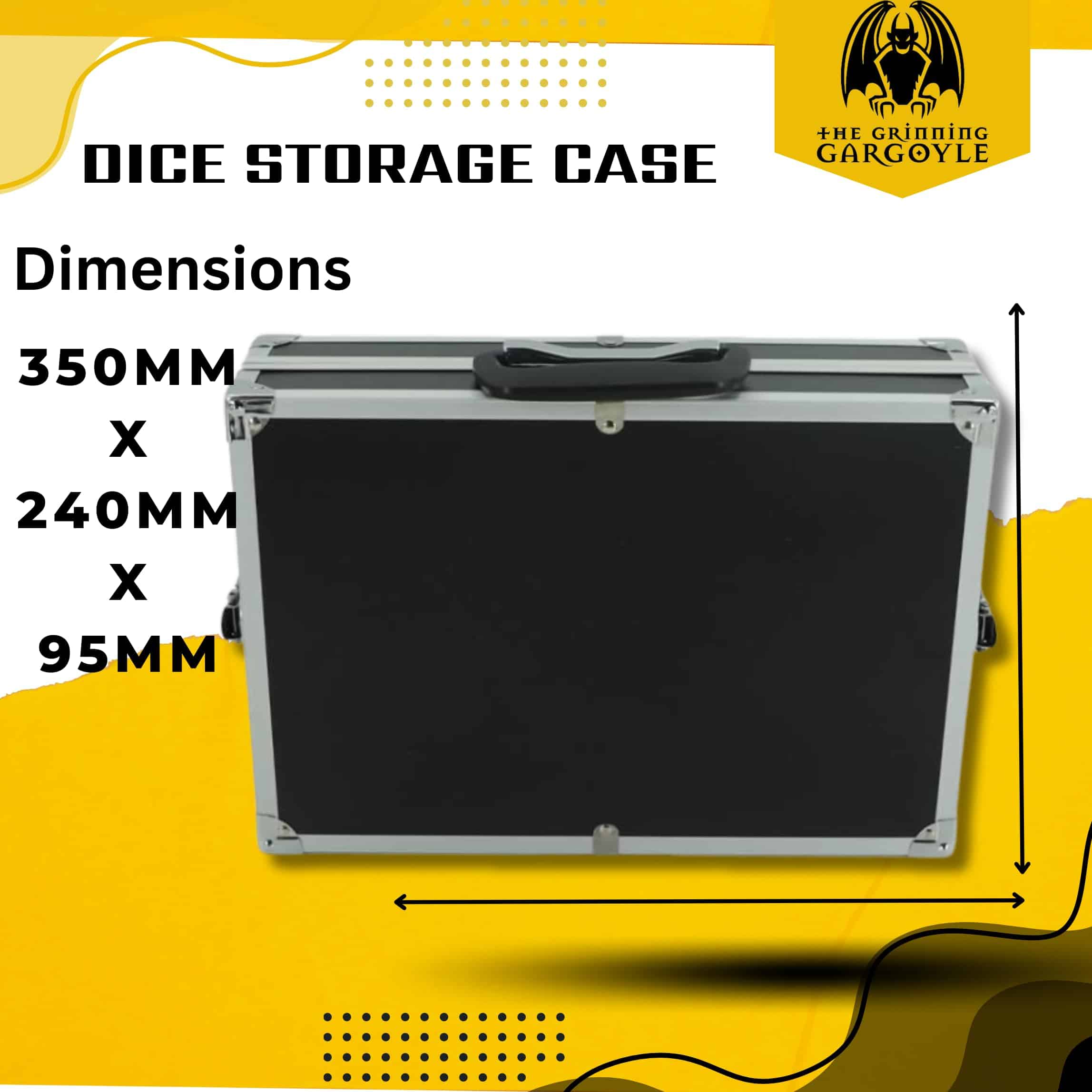 Caja de Dados Grinning Gargoyle - Exhibidor y Bandeja de - Imagen 3