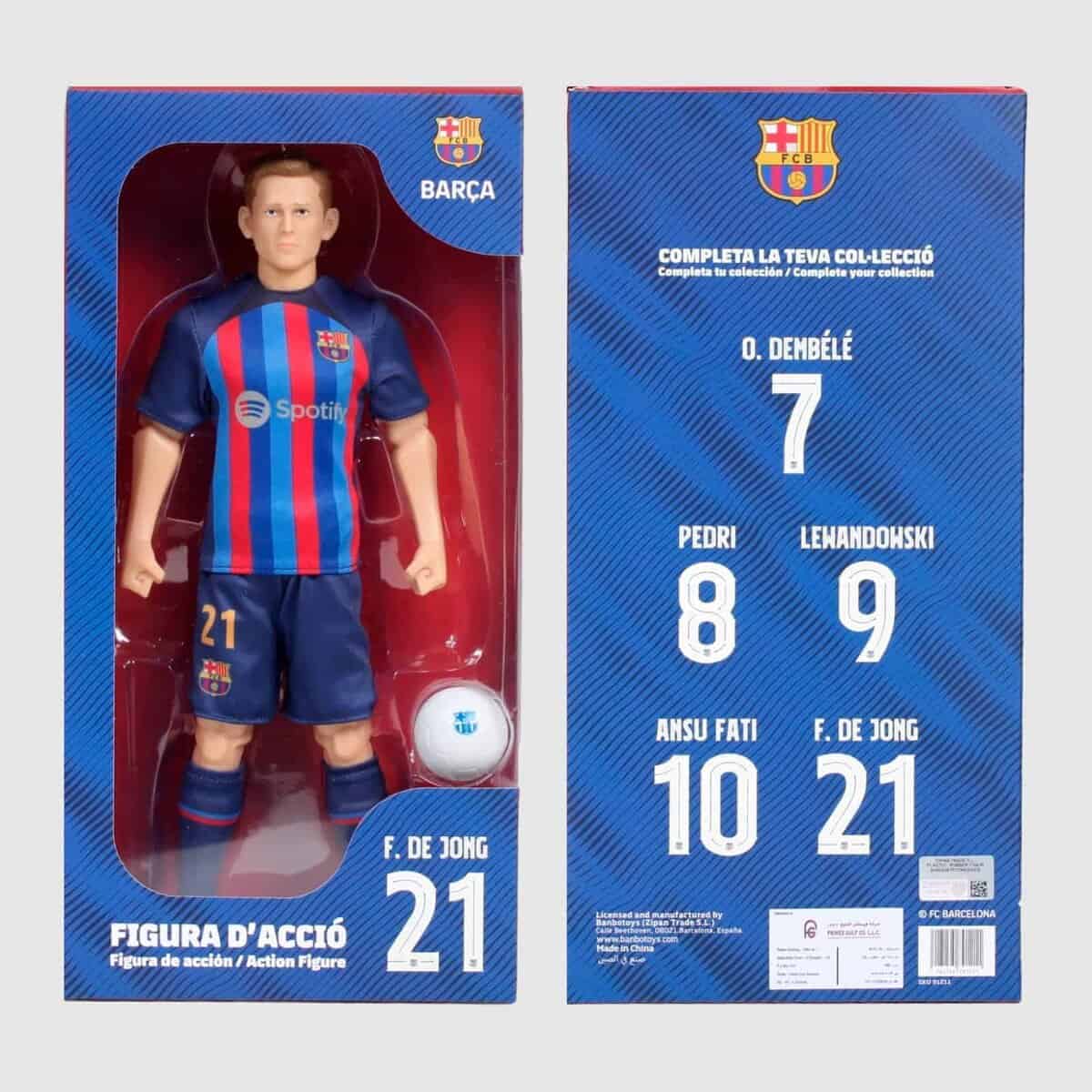 Figuras de Fútbol Oficiales con Licencia -Azul - Imagen 8