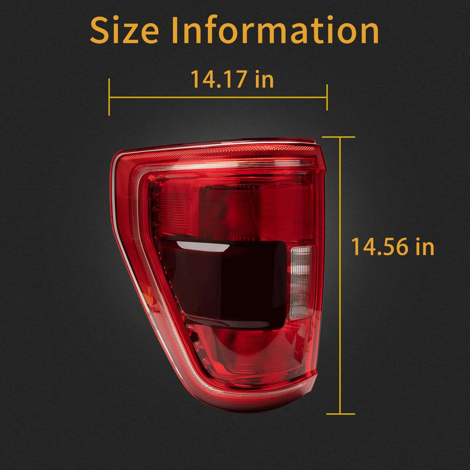 Ensamblaje de Luz Trasera Compatible con Ford -Izquierda - Imagen 4