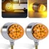 2PCS Luces de Señal de Giro de Melón de Agua de Doble Cara