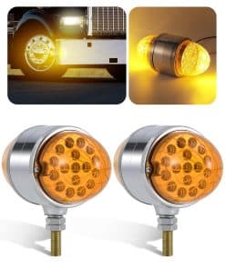 2PCS Luces de Señal de Giro de Melón de Agua de Doble Cara