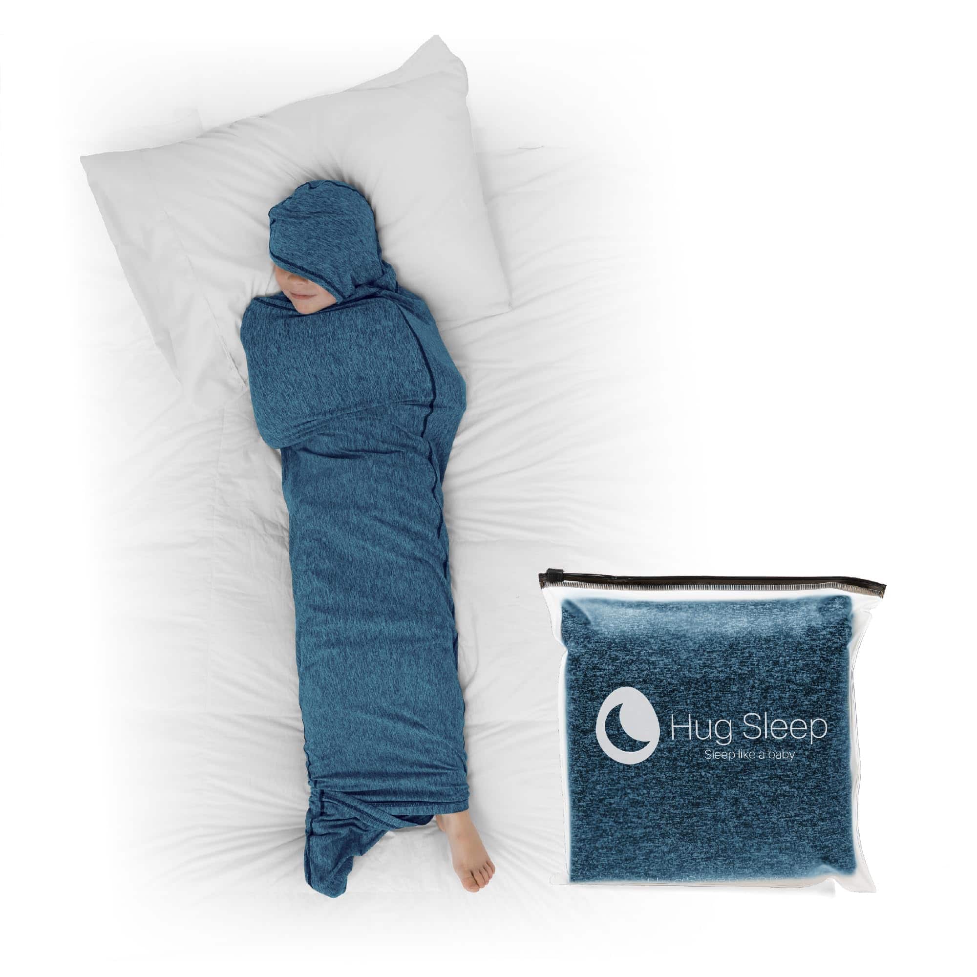 Hug Sleep Hooded Sleep Pod Move para Niños/Preadolescentes,