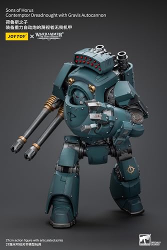 Warhammer 40K: Sons of Horus Contemptor Dreadnought Figura - Imagen 11