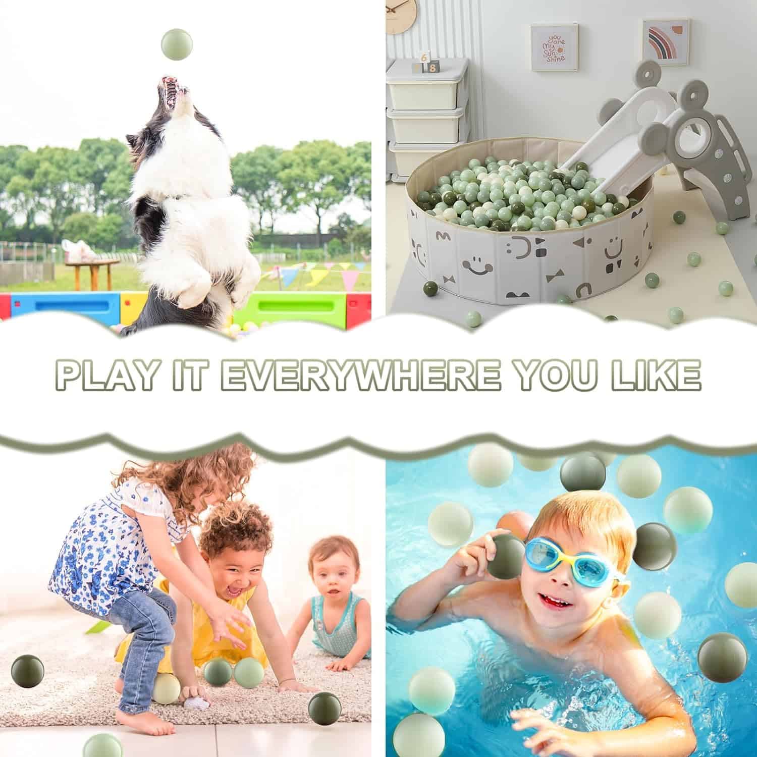 FHRILEK Pelotas para Balibar Estrella para Niños, Pelotas - Imagen 7