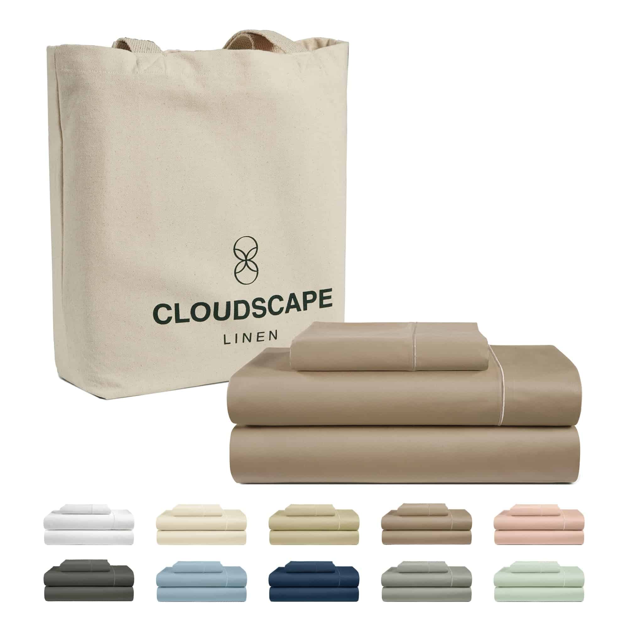 Juego de Sábanas de Algodón Egipcio 100% CLOUDSCAPE LINEN