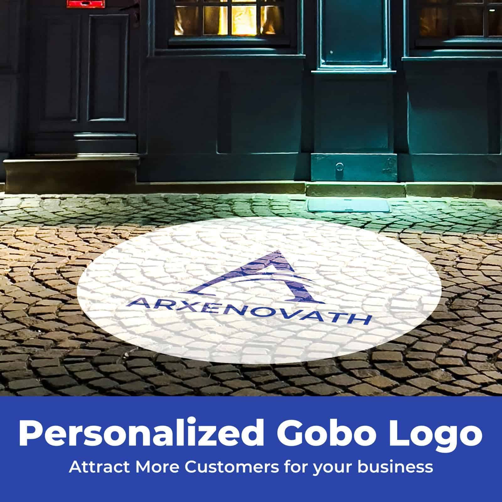 Proyector LED de Logo ARXENOVATH GOBO Proyector de Imágenes - Imagen 4