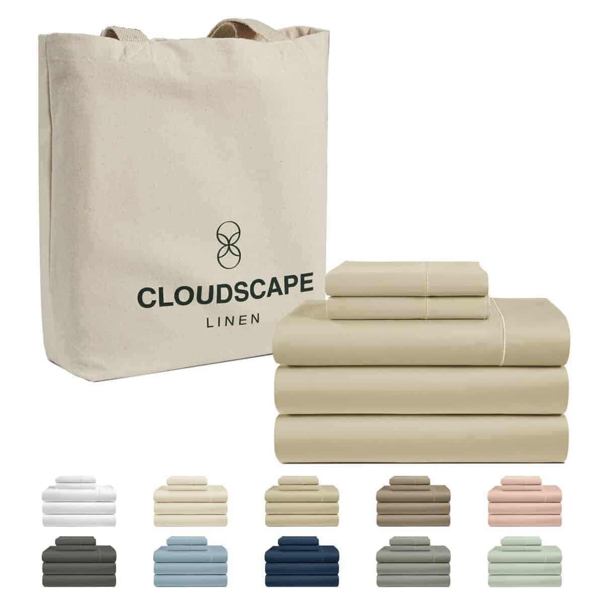 Juego de sábanas de algodón egipcio 100% para cama King