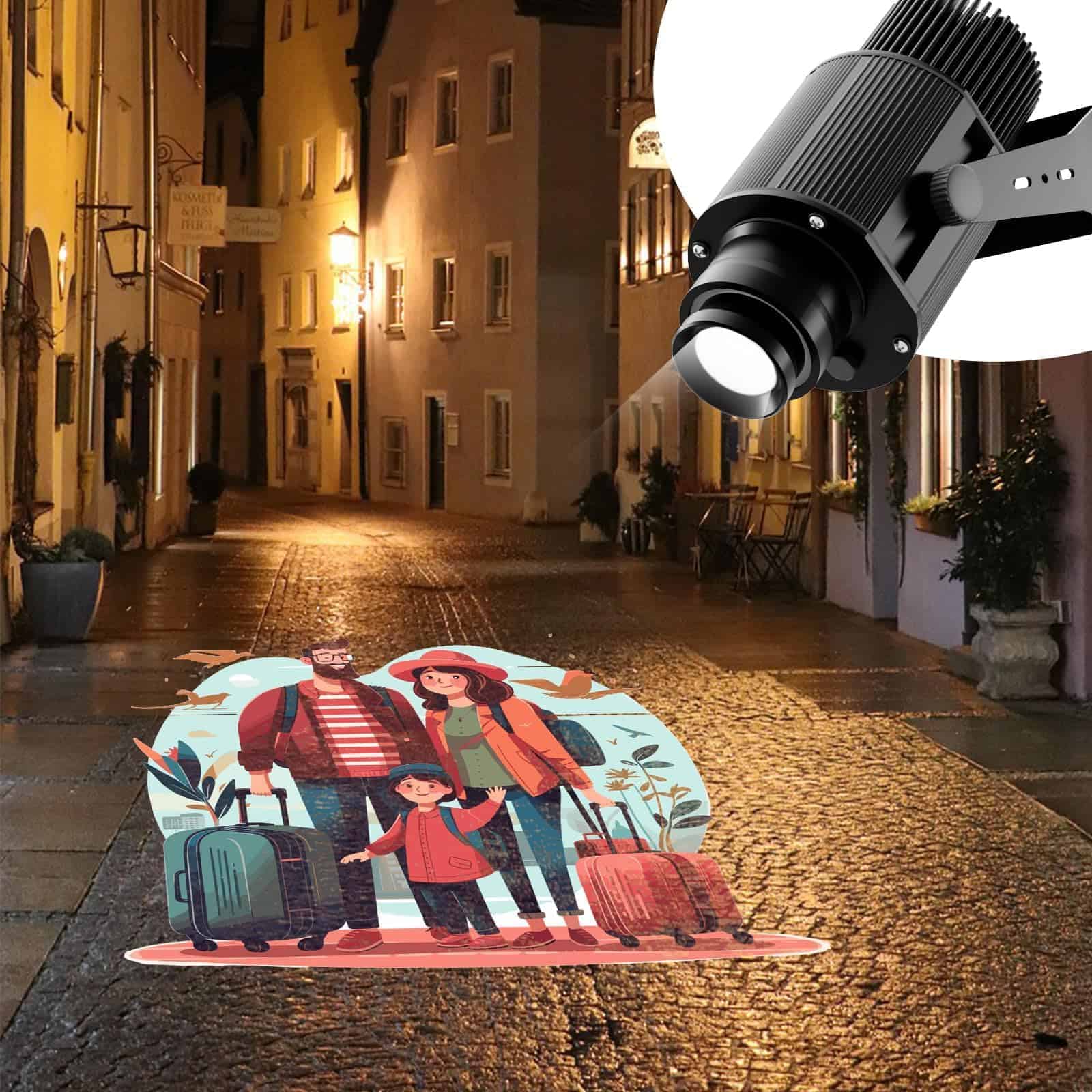 Proyector de Logotipos LED Personalizado ARXENOVATH GOBO