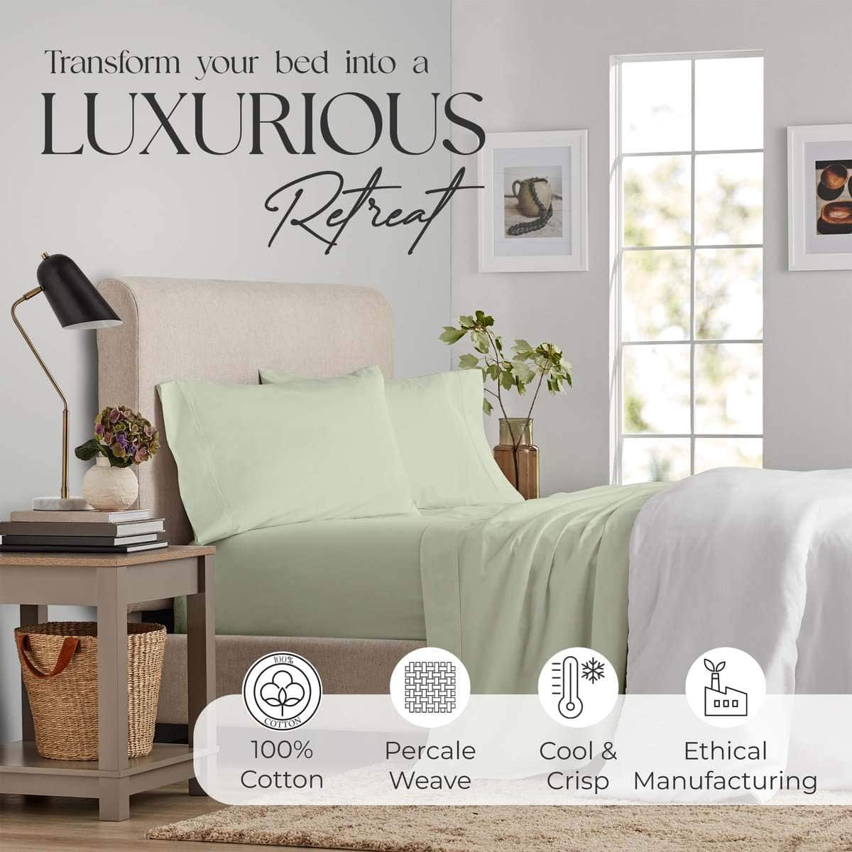 Juego de sábanas king size marrón grisáceo SUPREME - Imagen 3