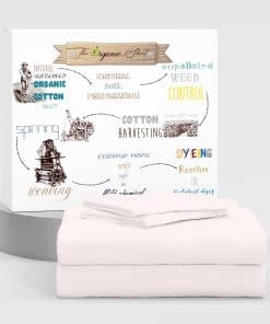 Juego de sábanas de algodón 100% completo SUPREME ELEGANCE,