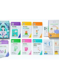 Paquete COREALL Hangul & Survival Korean - Tarjetas de