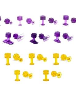 Juego de variedad Dent Reaper Dead Center Púrpura y Oro Hex