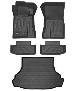 GINOWY - Tapetes y Forro de Carga para Ford Mustang