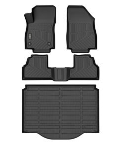 GINOWY - Tapetes y Forro para Maletero para Chevy Trax