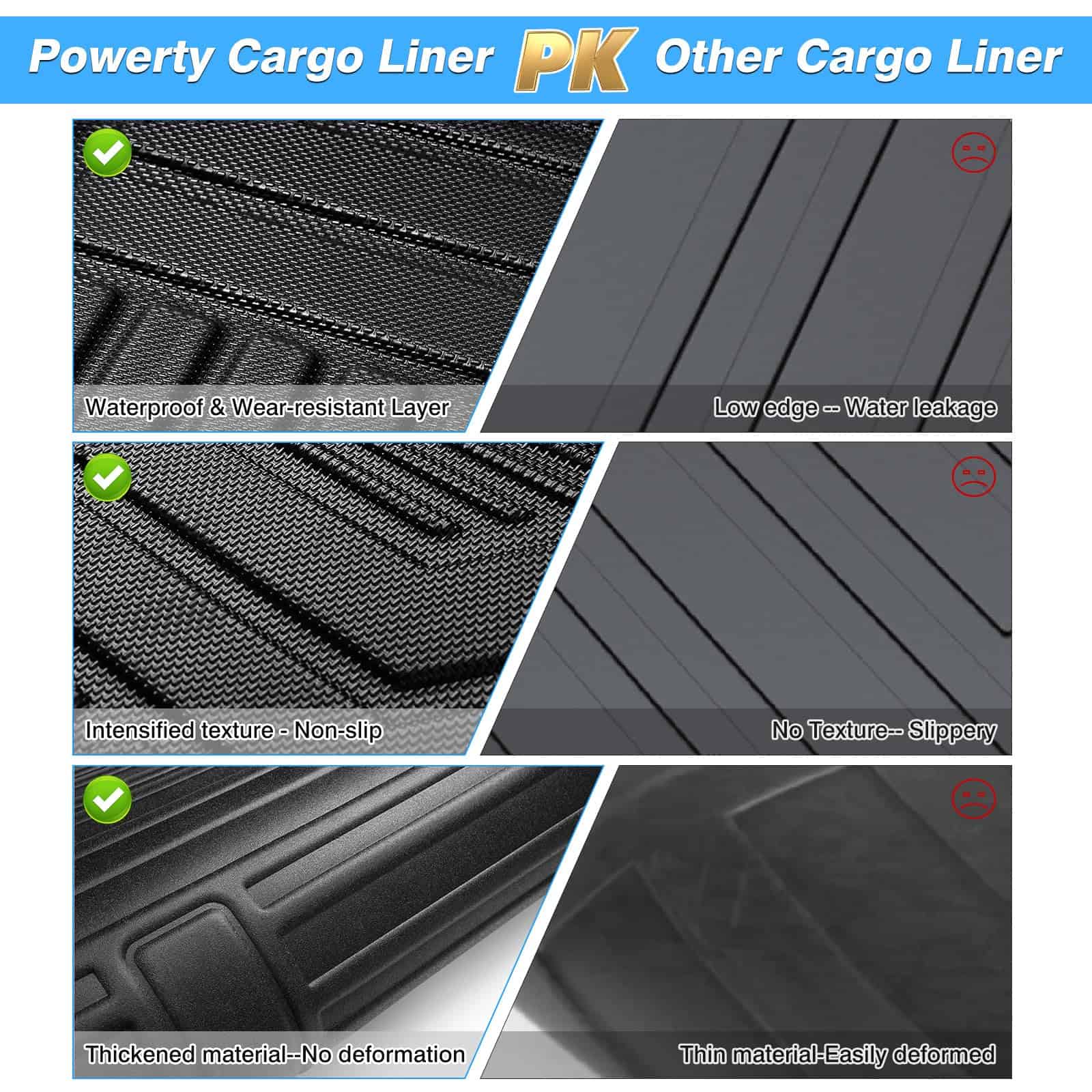 Tapete para cama de camioneta compatible con -Negro - Imagen 7