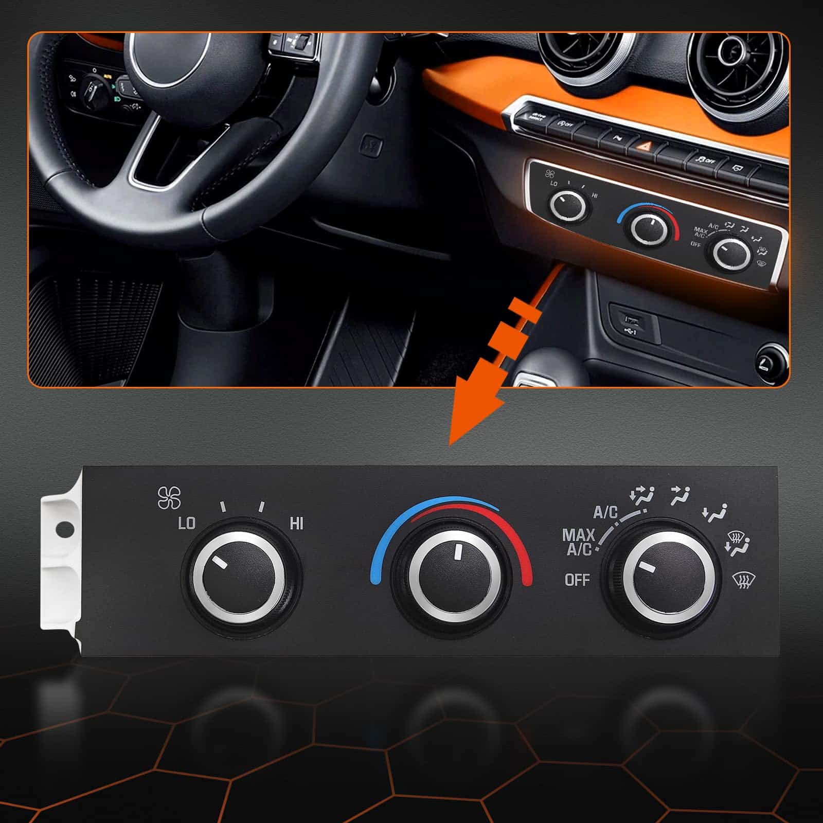 Módulo de Control del Clima de Repuesto para Chevy Express - Imagen 5