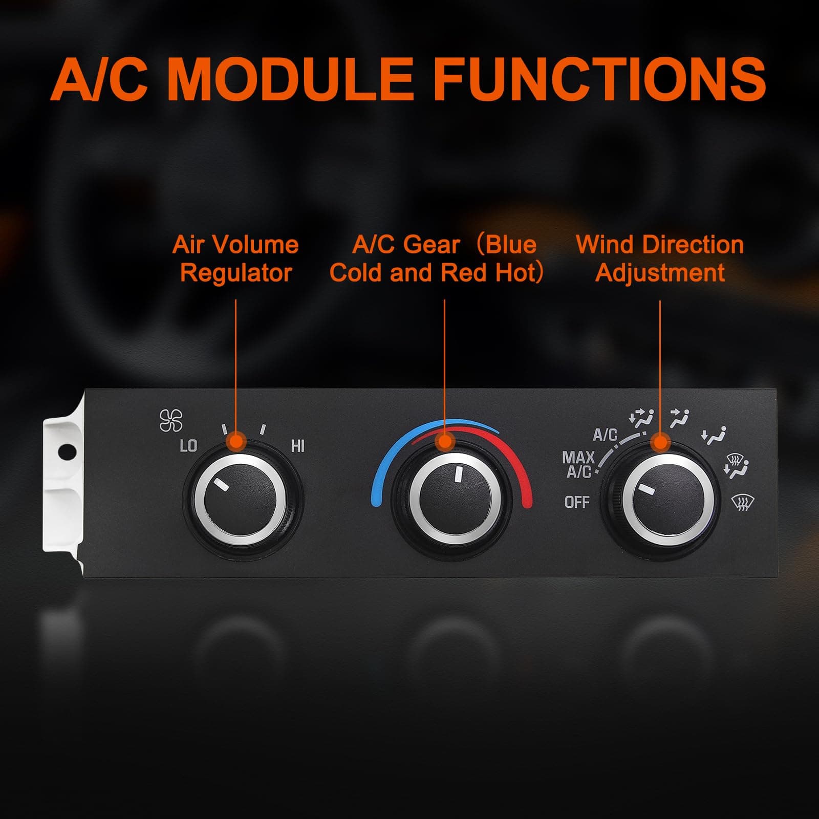 Módulo de Control del Clima de Repuesto para Chevy Express - Imagen 4