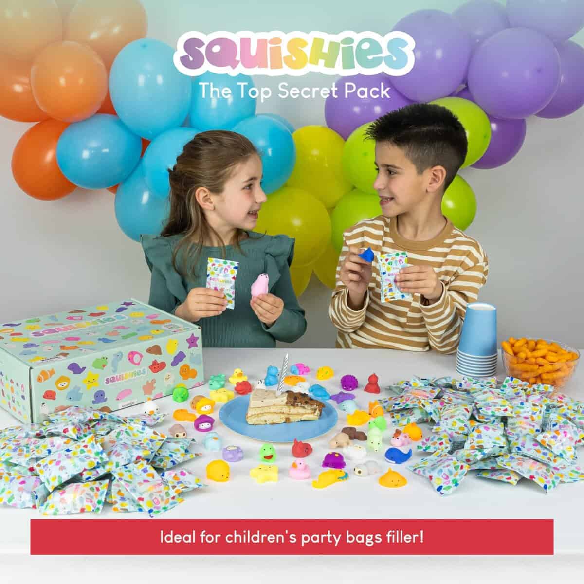 BONNYCO Pack de 160 Mochi Squishy Toys para Fiestas - Imagen 10