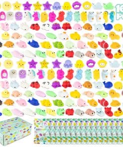 BONNYCO Pack de 160 Mochi Squishy Toys para Fiestas