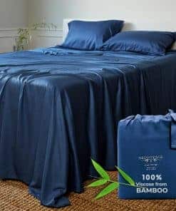 Juego de sábanas de lujo BedVoyage Queen - 100% Viscosa