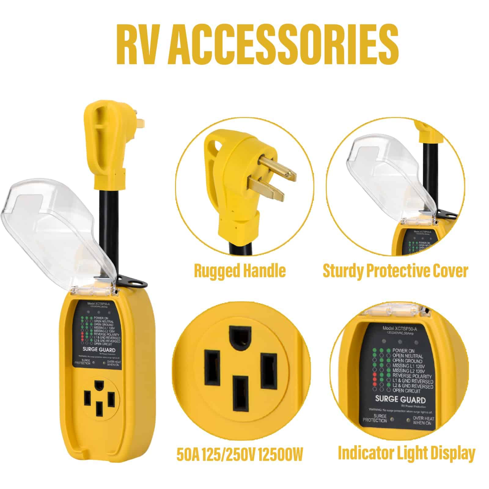 Protector de Sobretensión para RV S7 de 50 Amperios - Imagen 6