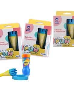 Uncle Bubble Mini Bubble Blower - Paquete Familiar de 3
