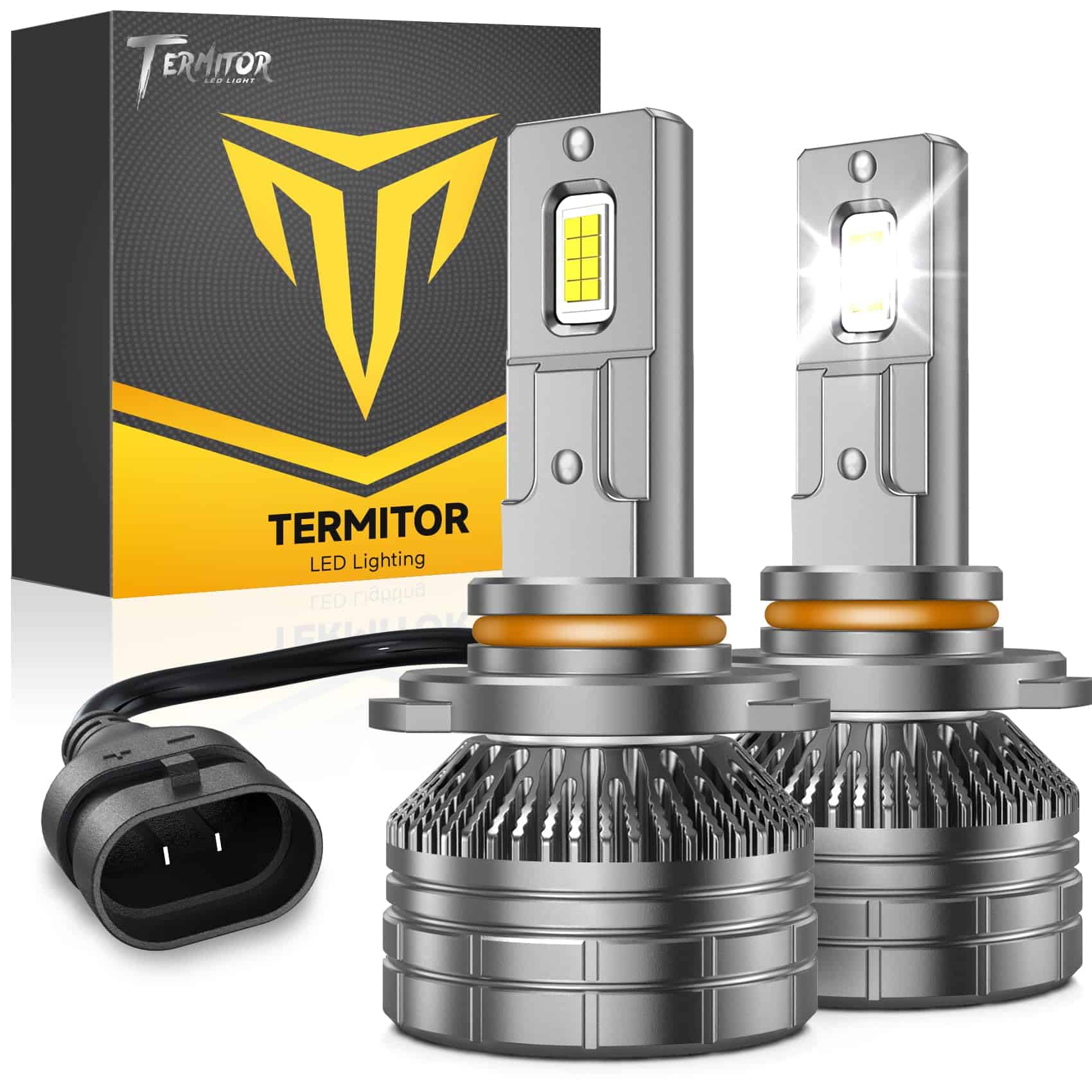 Bombillas de luz Termitor 9005/HB3, Actualizado 2024