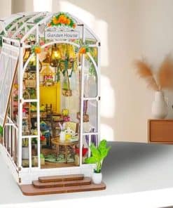 Kit de Libro Nook MinoLuxy Rompecabezas de Madera 3D DIY