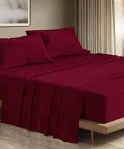 Juego de sábanas de algodón egipcio King Size - 1200 hilos