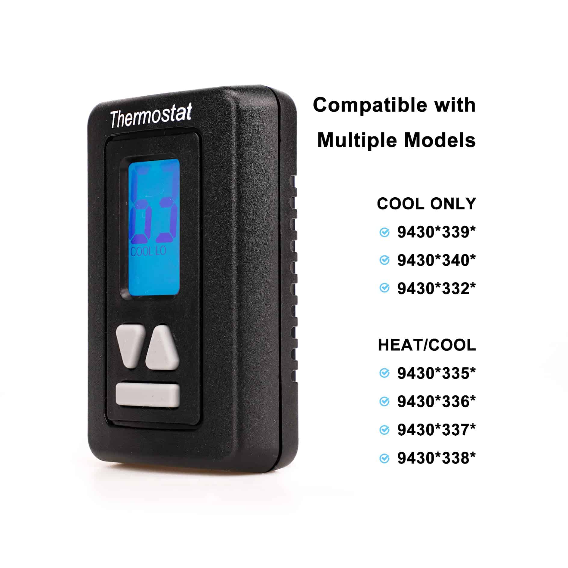 Termostato de Pared Micro Air Heat/Cool para RV 12v - Imagen 3