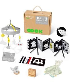 Set de Juguetes Montessori OOOK para Bebés de 0-3 Meses,