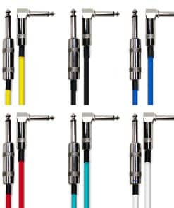 Cables de amplificador de ángulo recto de 1/4" AxcessAbles