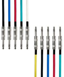 Cables de Audio Balanceados 1/4" TRS AxcessAbles - 10 pies