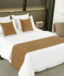 Cubrecama Individual de Chenilla Diseño Moderno Color