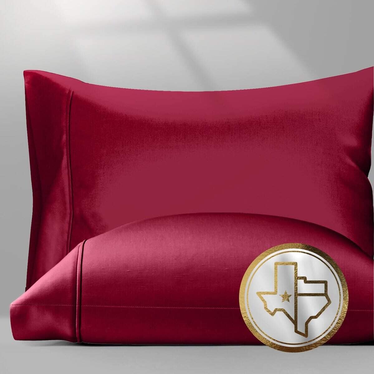 Funda de Almohada King Size de Algodón Egipcio 100% de