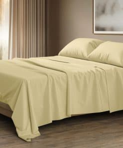 Juego de sábanas de King Size de algodón egipcio con 1500