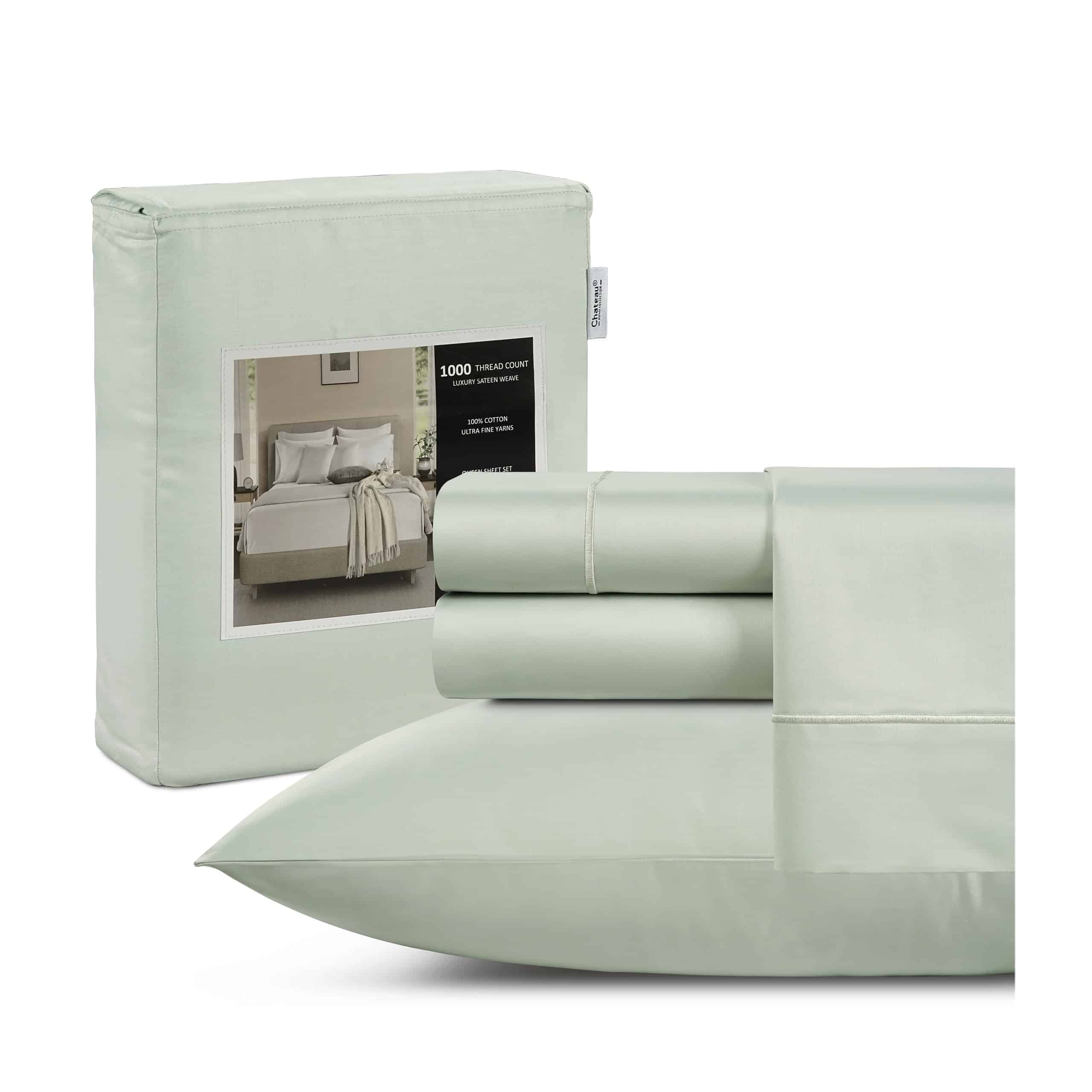 Sábanas de Cama King Size 100% Algodón - Juego de Sábanas