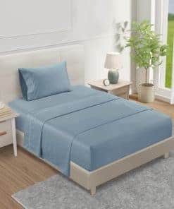 Juego de sábanas de algodón 100% CHATEAU HOME COLLECTION en