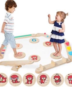 INNOPLAY Tabla de Equilibrio de Madera para Niños, Tabla de