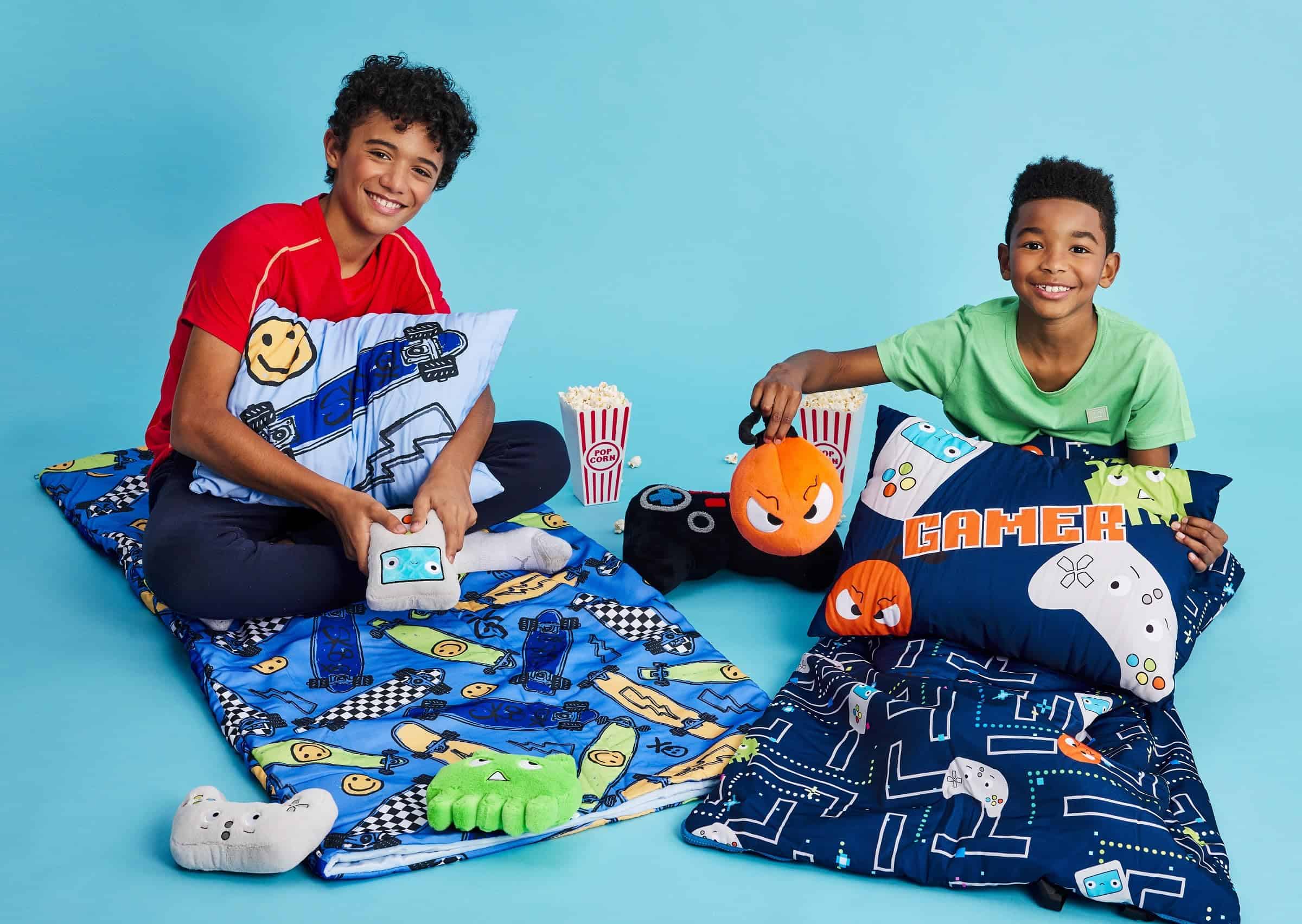 iscream Conjunto de Saco de Dormir y Almohada con Estampado - Imagen 6