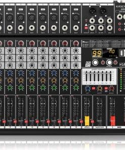 Mezcladora de audio profesional G98X, 8 canales 99 DSP