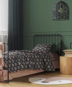 MUNDOLINDO Funda nórdica de algodón 100% Rainbow Boho para