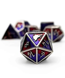 Set de Dados de Metal Norse Foundry Geri Norse Series: 7