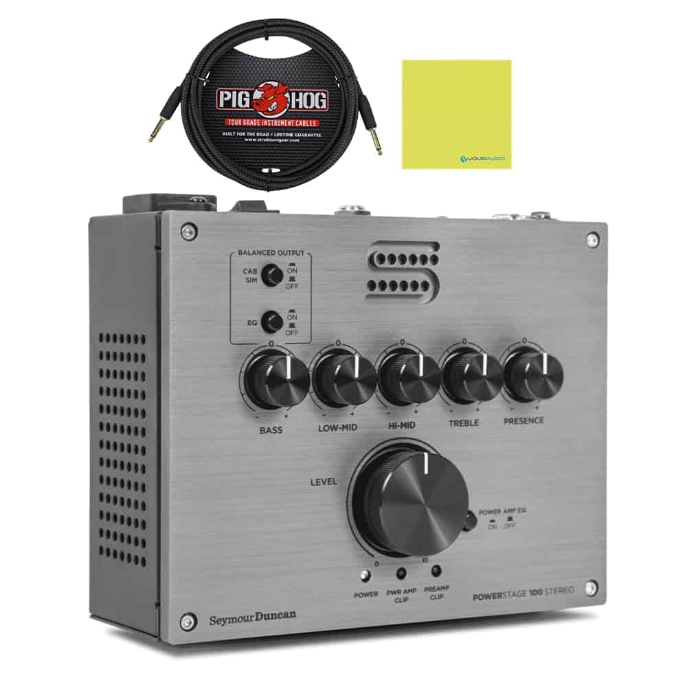 Paquete de Amplificador de Pedal de Bordo Estéreo Seymour