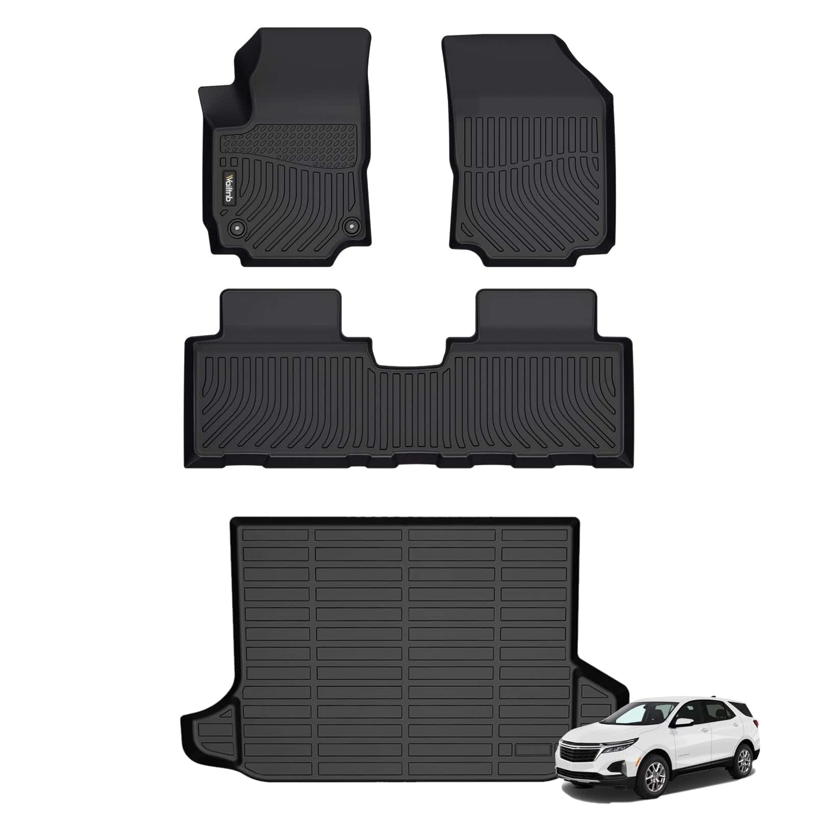 Juego de tapetes para piso y liners de carga a medida para