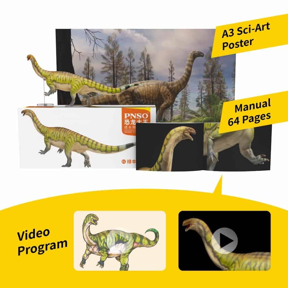 PNSO Modelos de Dinosaurios Prehistóricos: 81 Yiran El - Imagen 4