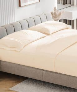 Juego de sábanas California King - 4 Piezas -Marfil