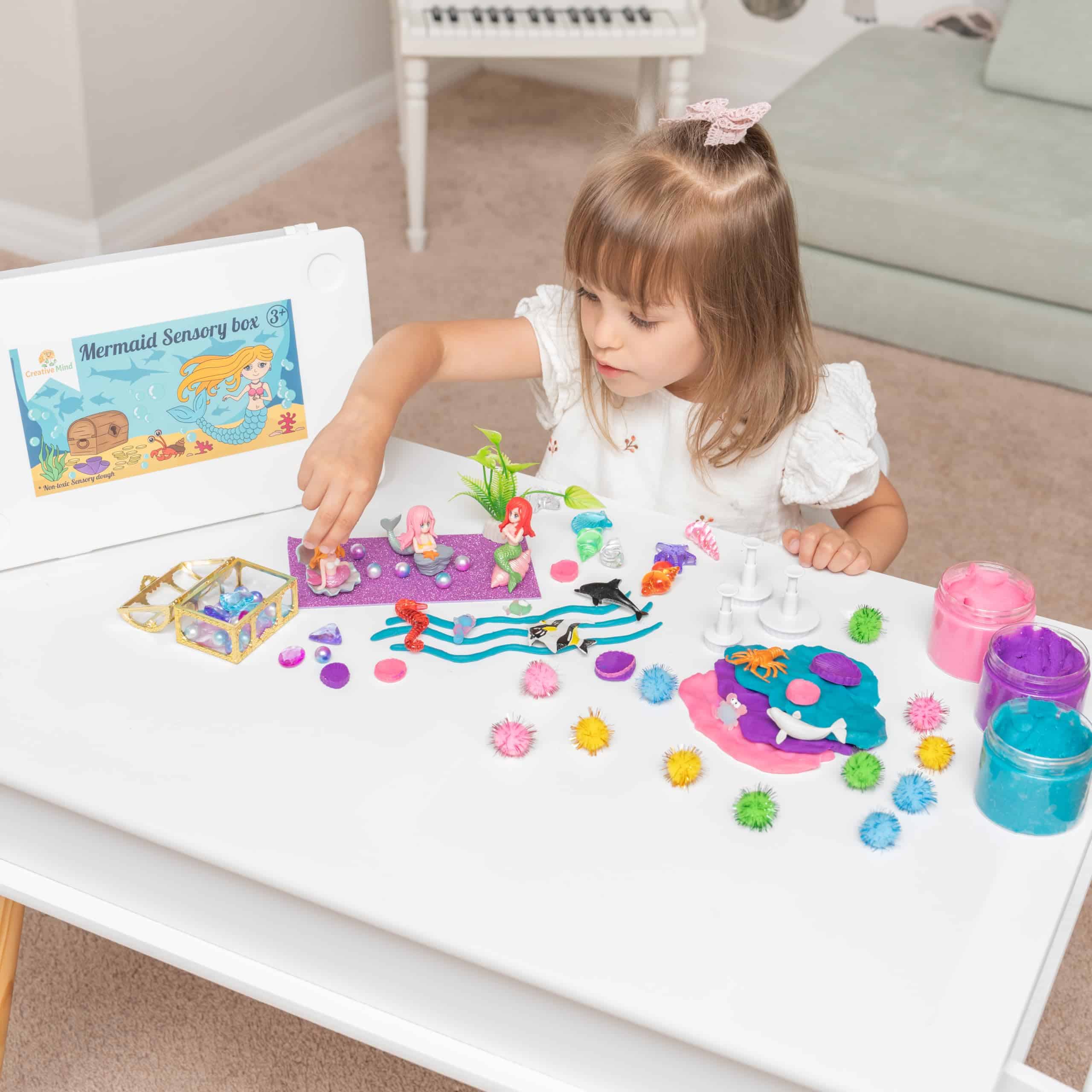 Kit Sensorial de Sirena Creative Mind para Niños con 3 - Imagen 6