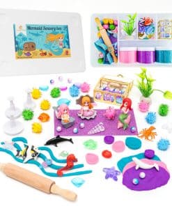 Kit Sensorial de Sirena Creative Mind para Niños con 3